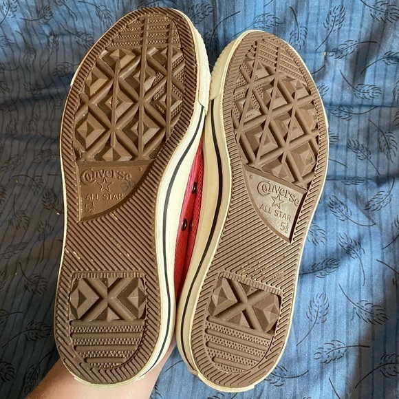 Converse all stars pink denim low size 7.5 - Picture 7 of 7